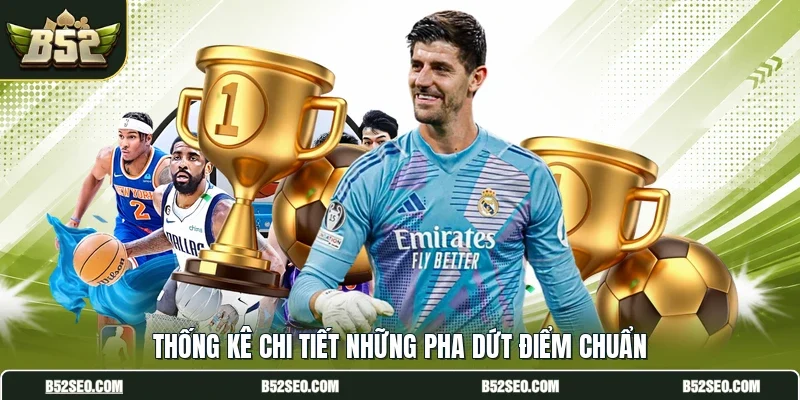 Thống kê chi tiết những pha dứt điểm chuẩn